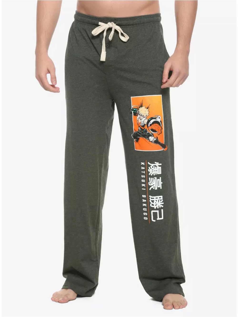New My Hero Academia Katsuki Bakugo Pajama Pants Hot Topic Size M